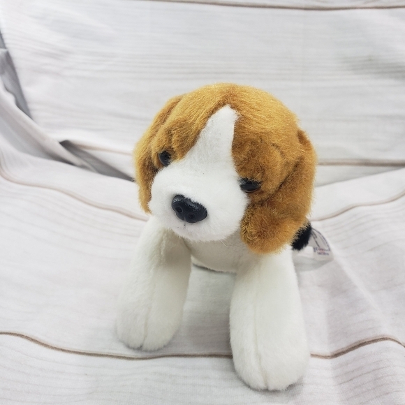 Aurora Homer Beagle Dog Mini Flopsie 8 Inch Plush Stuffed Animal 2019 - Picture 6 of 6